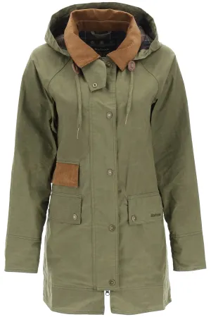 Barbour Drawstring Hooded Coat