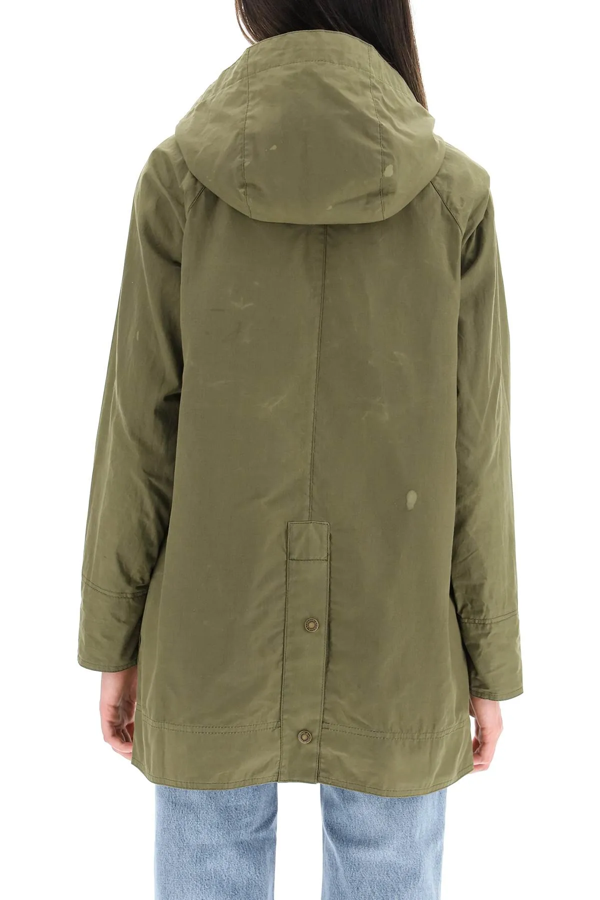 Barbour Drawstring Hooded Coat