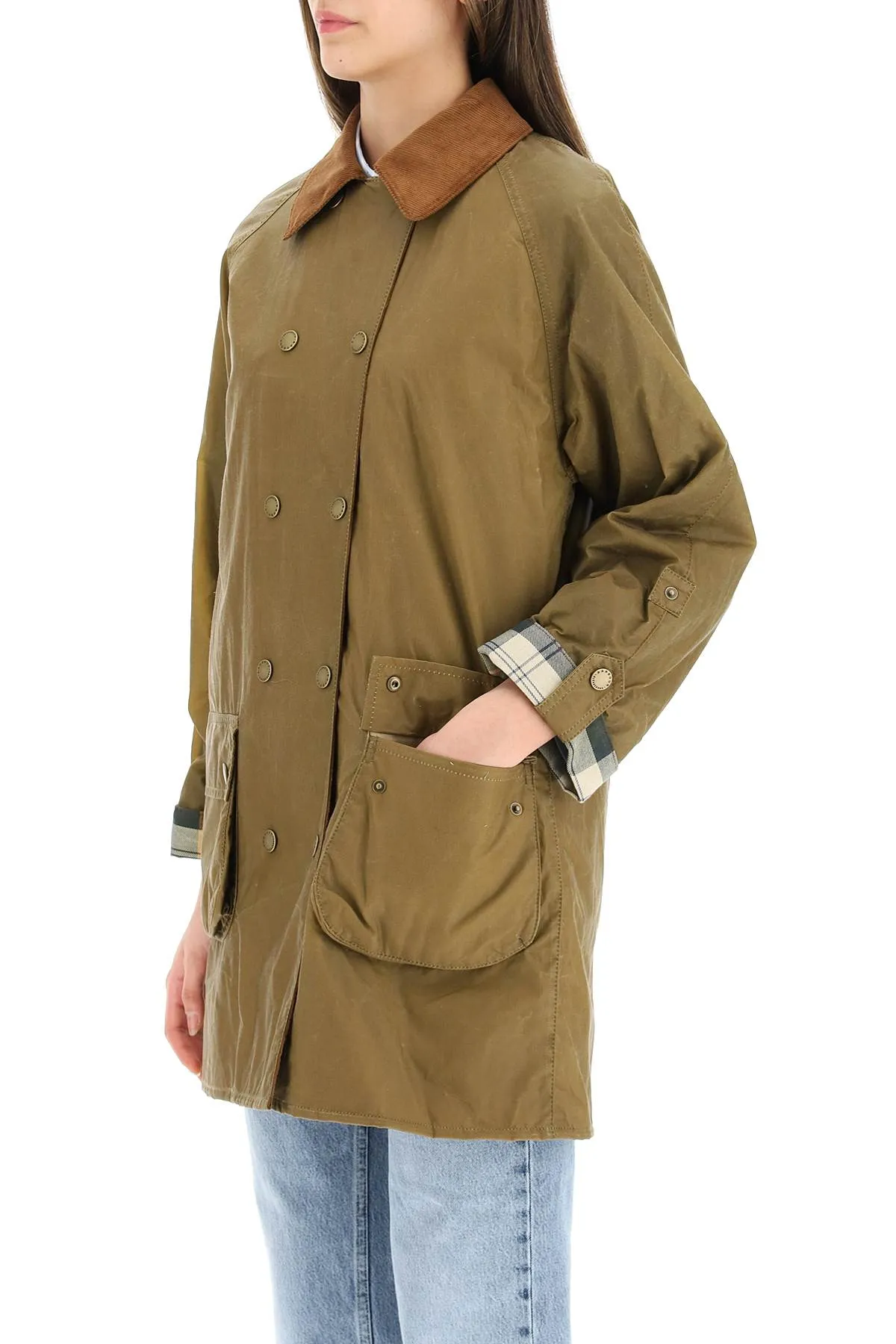 Barbour X Alexa Chung Lyra Corduroy Collared Coat