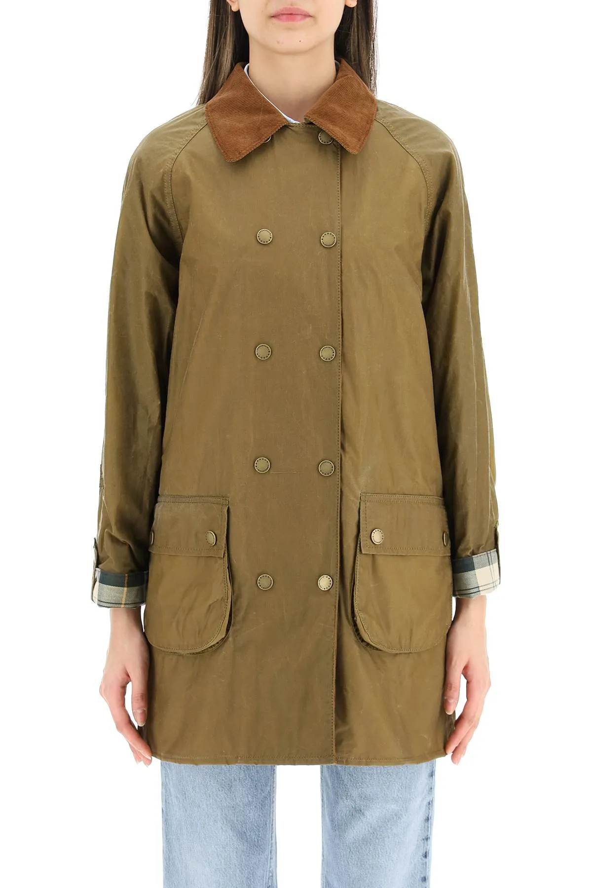 Barbour X Alexa Chung Lyra Corduroy Collared Coat