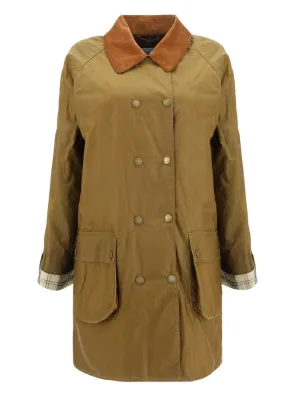 Barbour X Alexa Chung Lyra Corduroy Collared Coat