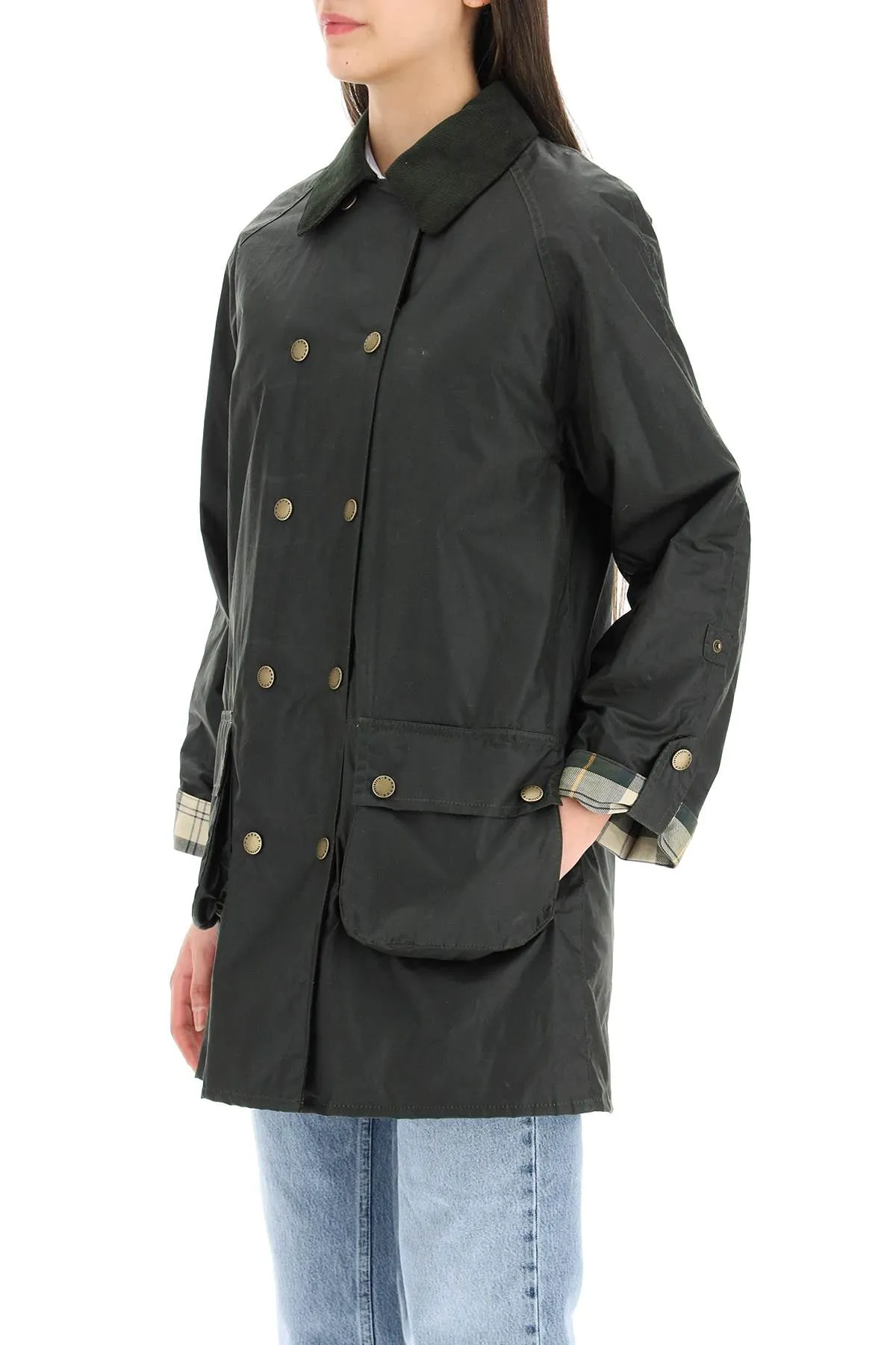 Barbour X Alexa Chung Lyra Corduroy Collared Coat
