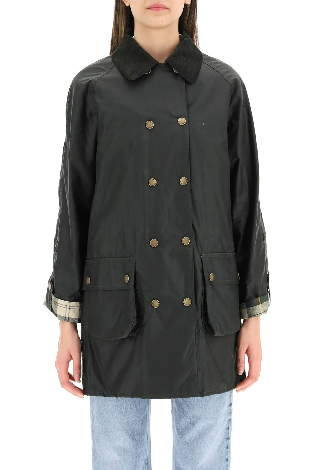 Barbour X Alexa Chung Lyra Corduroy Collared Coat