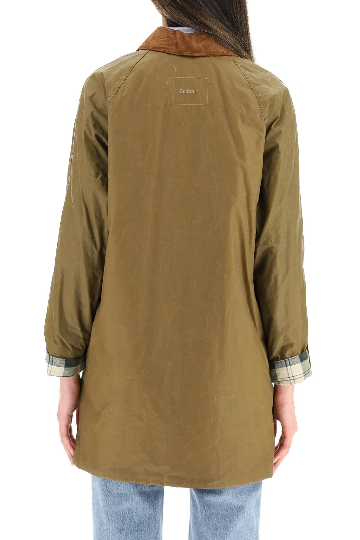 Barbour X Alexa Chung Lyra Corduroy Collared Coat
