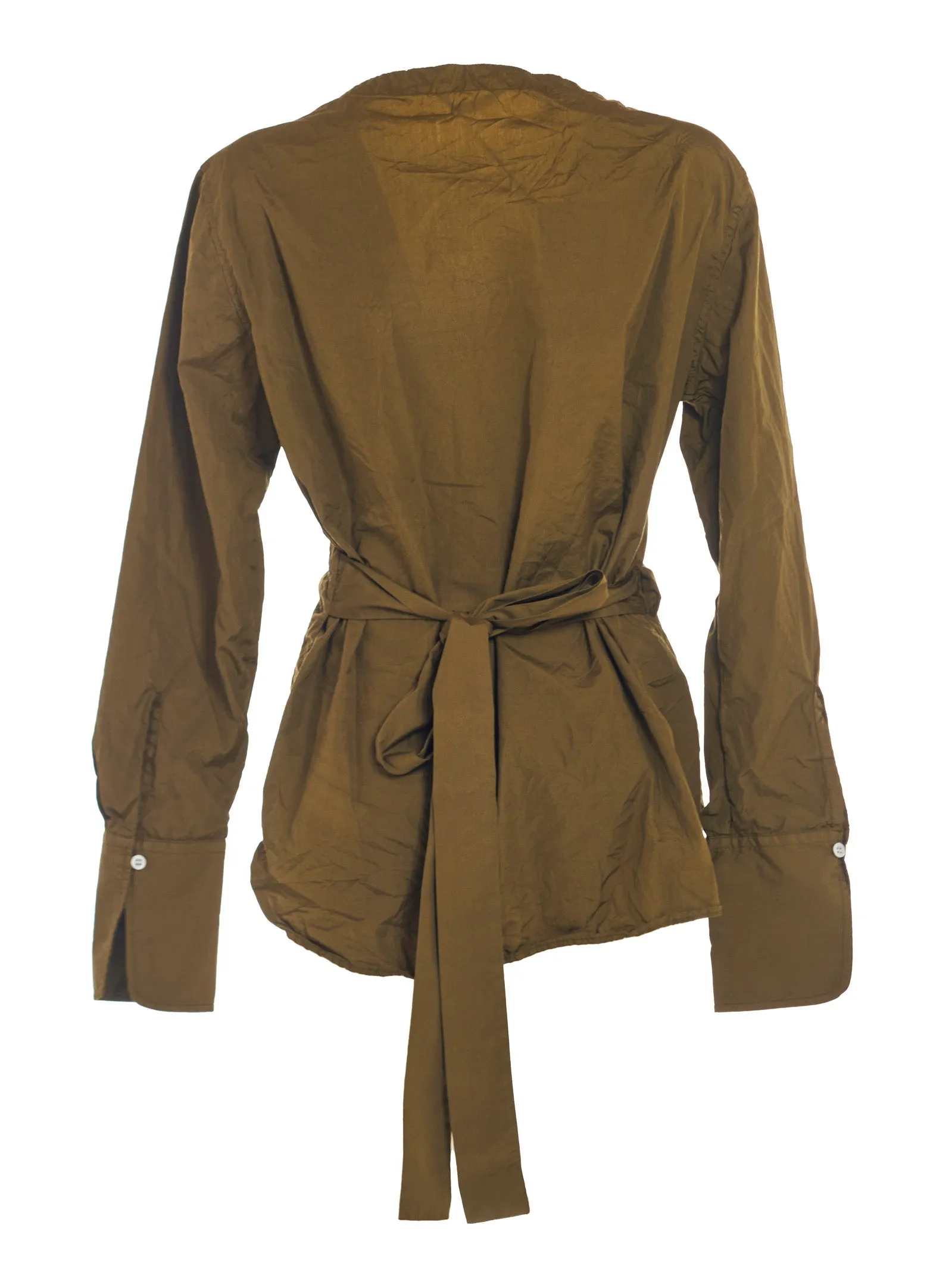 Barena V-Neck Wrap Top