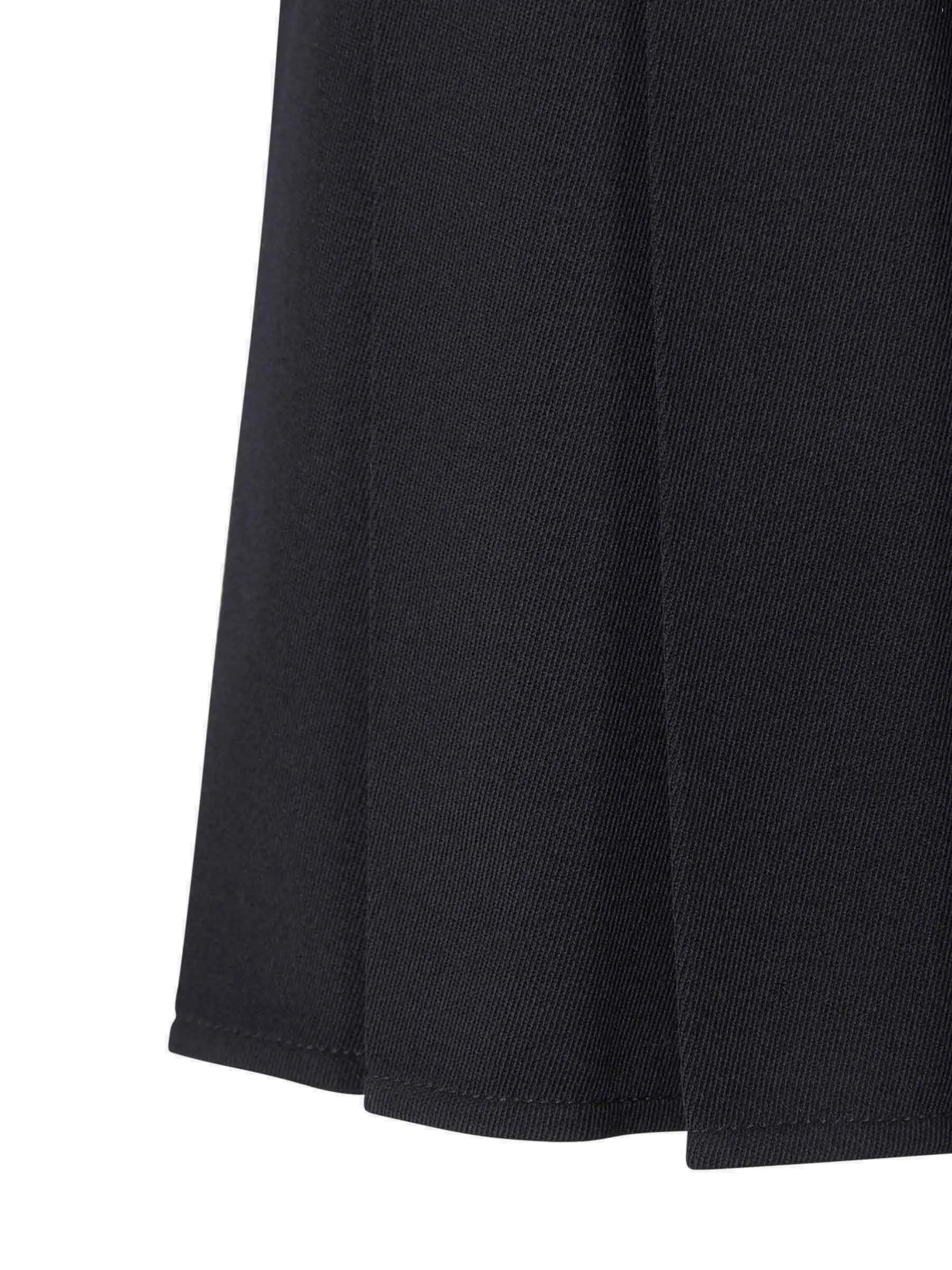 Bottega Veneta High Waist Pleated Mini Skirt