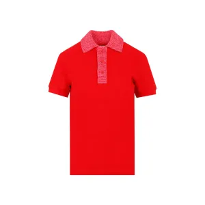 Bottega Veneta Short Sleeved Buttoned Polo Shirt