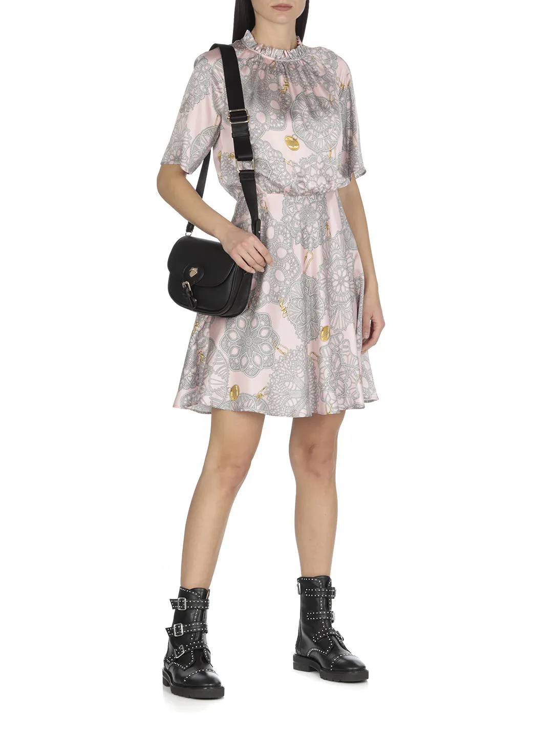 Boutique Moschino Floral Printed Midi Dress