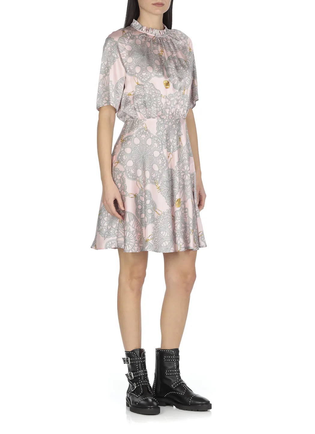 Boutique Moschino Floral Printed Midi Dress