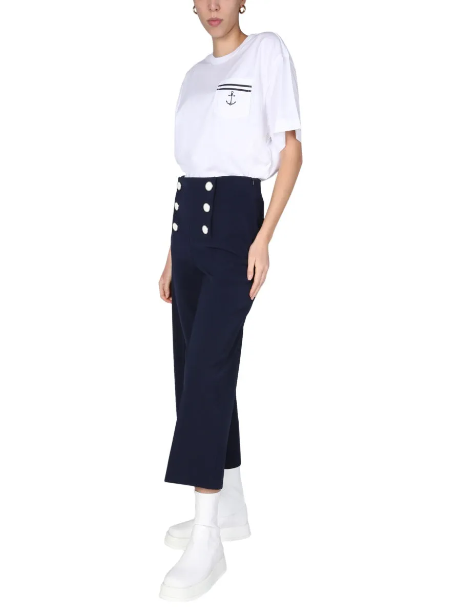 Boutique Moschino Sailor Mood Crewneck T-Shirt