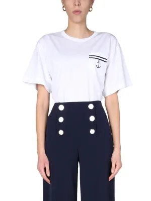 Boutique Moschino Sailor Mood Crewneck T-Shirt