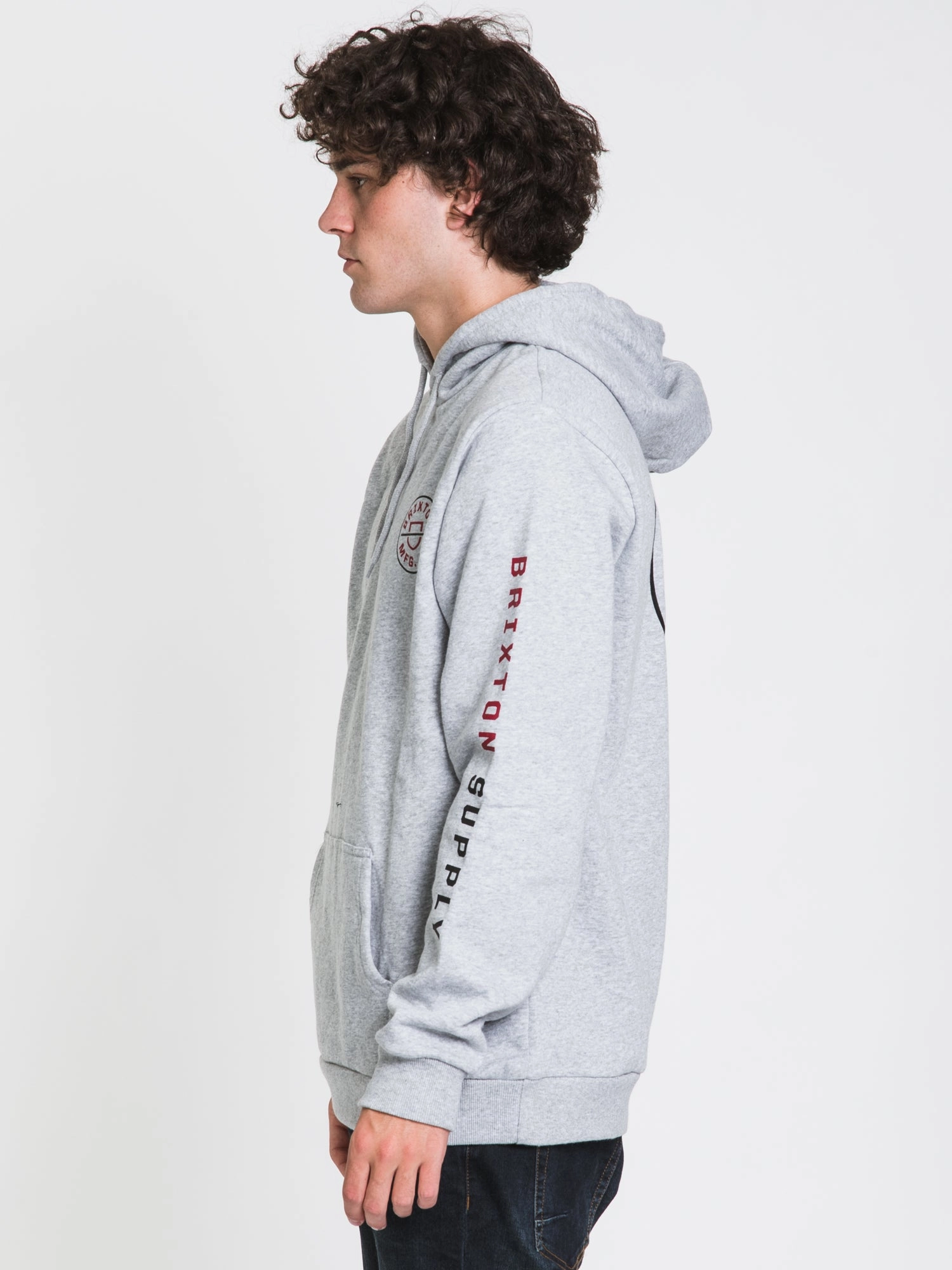 BRIXTON CREST HOODIE  - CLEARANCE