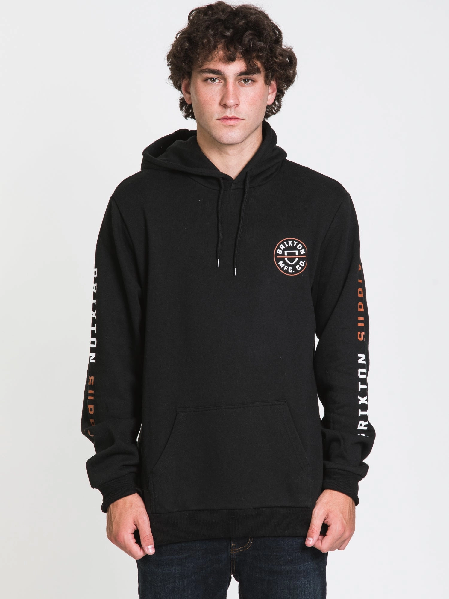 BRIXTON CREST HOODIE  - CLEARANCE