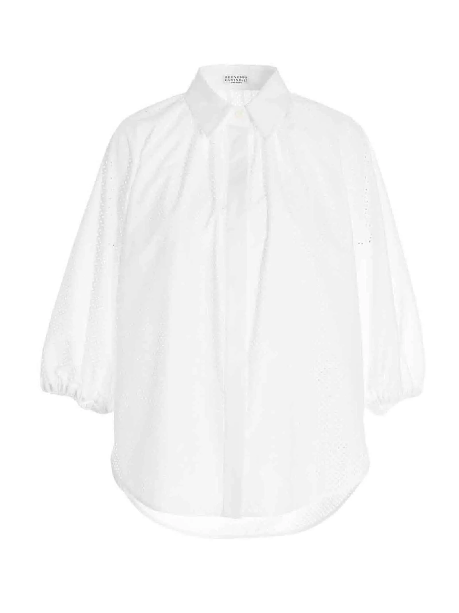 Brunello Cucinelli Button-Up Short Sleeved Shirt