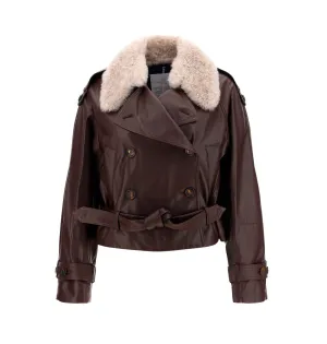 Brunello Cucinelli Double-Breasted Long-Sleeved Jacket