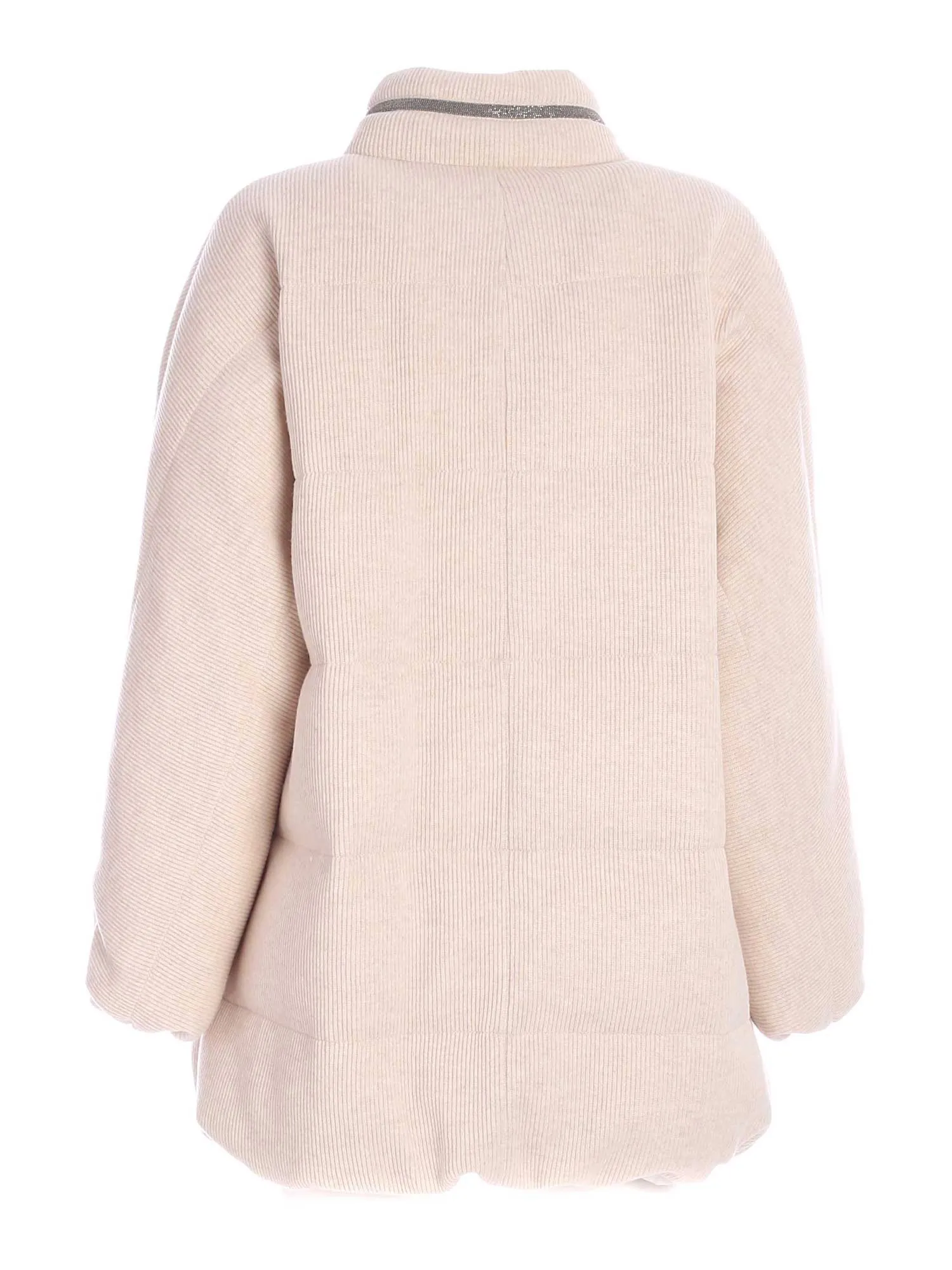 Brunello Cucinelli Zipped Padded Down Jacket