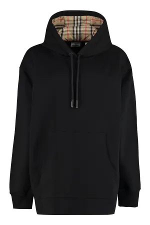Burberry Asymmetric Hem Oversized Hoodie