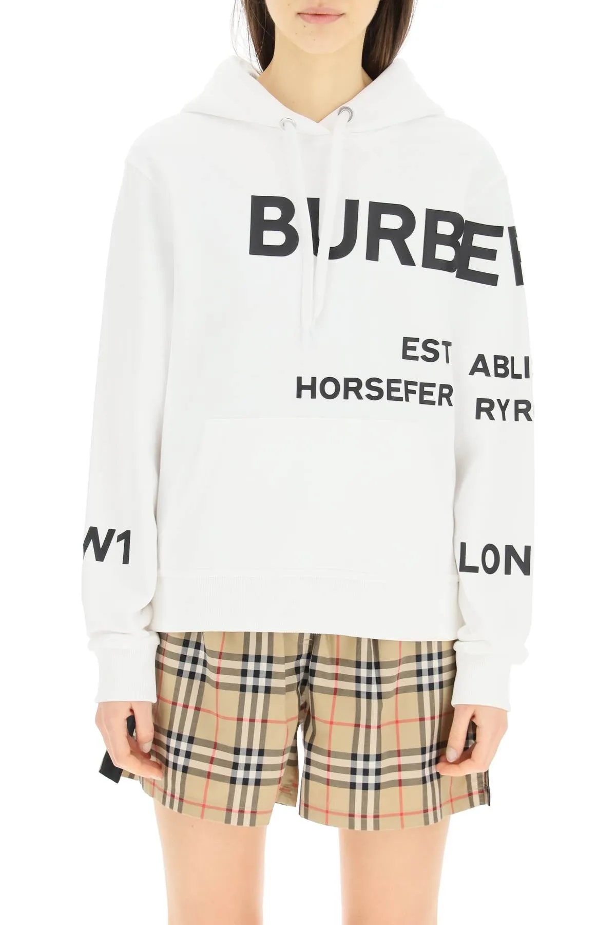 Burberry Horseferry Printed Oversized Hoodie