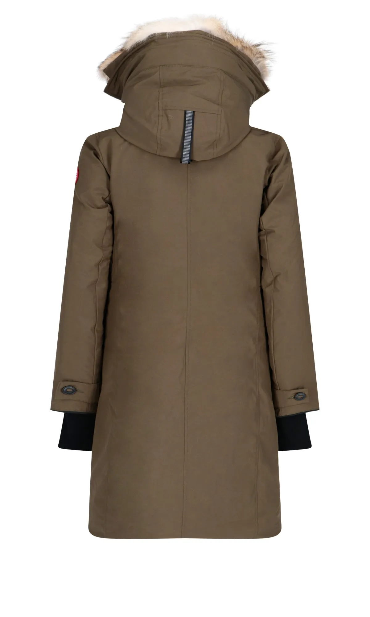 Canada Goose Logo Patch Long-Sleeved Coat