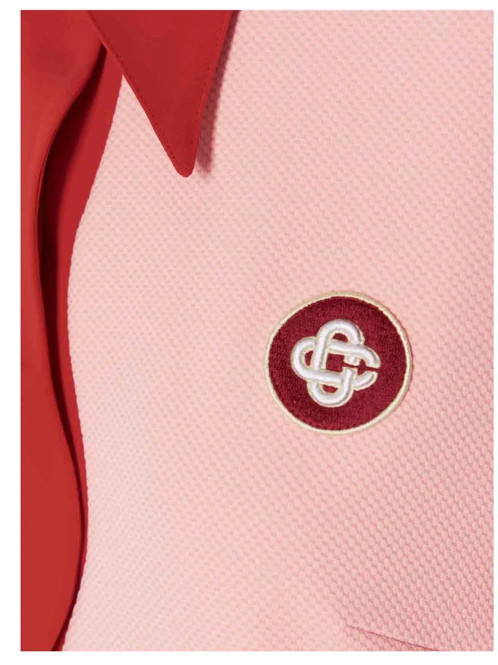 Casablanca Logo Patch Polo Dress