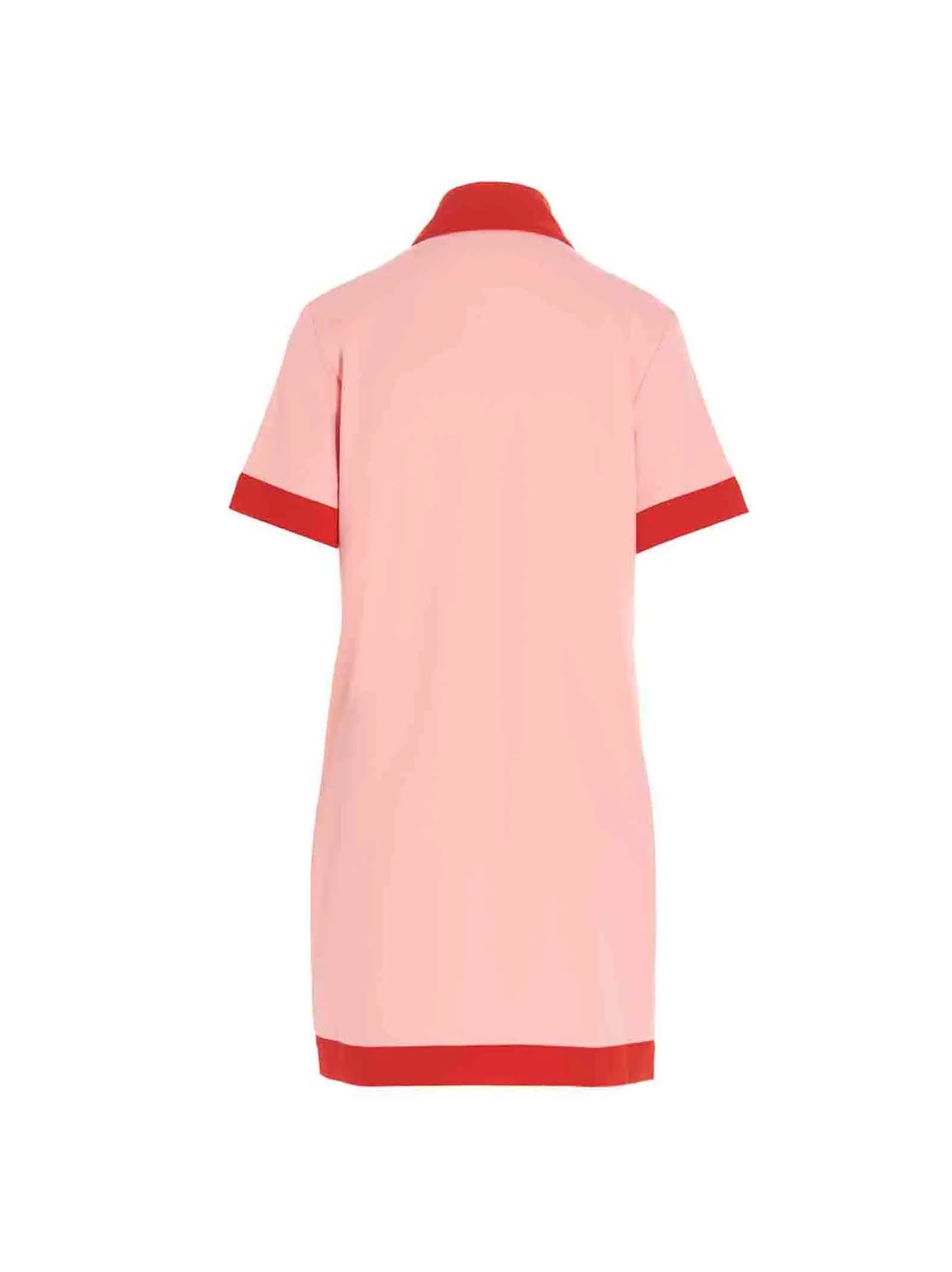 Casablanca Logo Patch Polo Dress