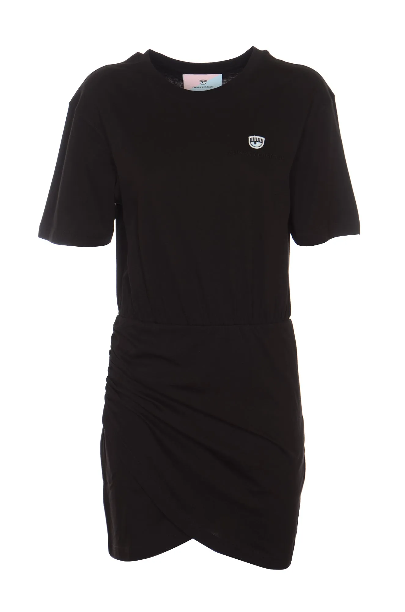 Chiara Ferragni Eyelike Crewneck T-Shirt Dress