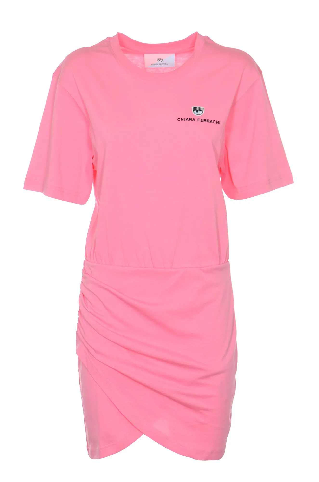 Chiara Ferragni Eyelike Crewneck T-Shirt Dress