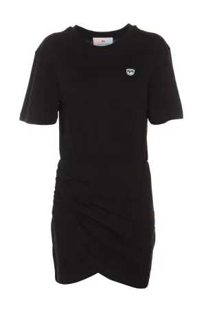 Chiara Ferragni Eyelike Crewneck T-Shirt Dress