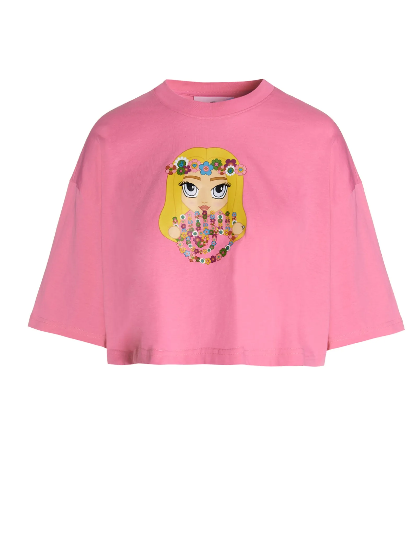 Chiara Ferragni Graphic Printed Crewneck T-Shirt