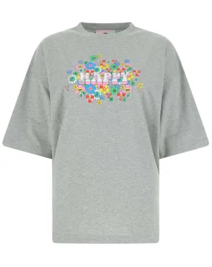 Chiara Ferragni Graphic Printed Crewneck T-Shirt