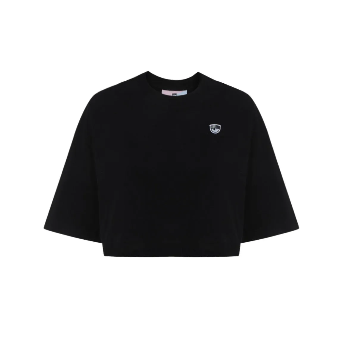 Chiara Ferragni Logo Embroidered Crewneck T-Shirt