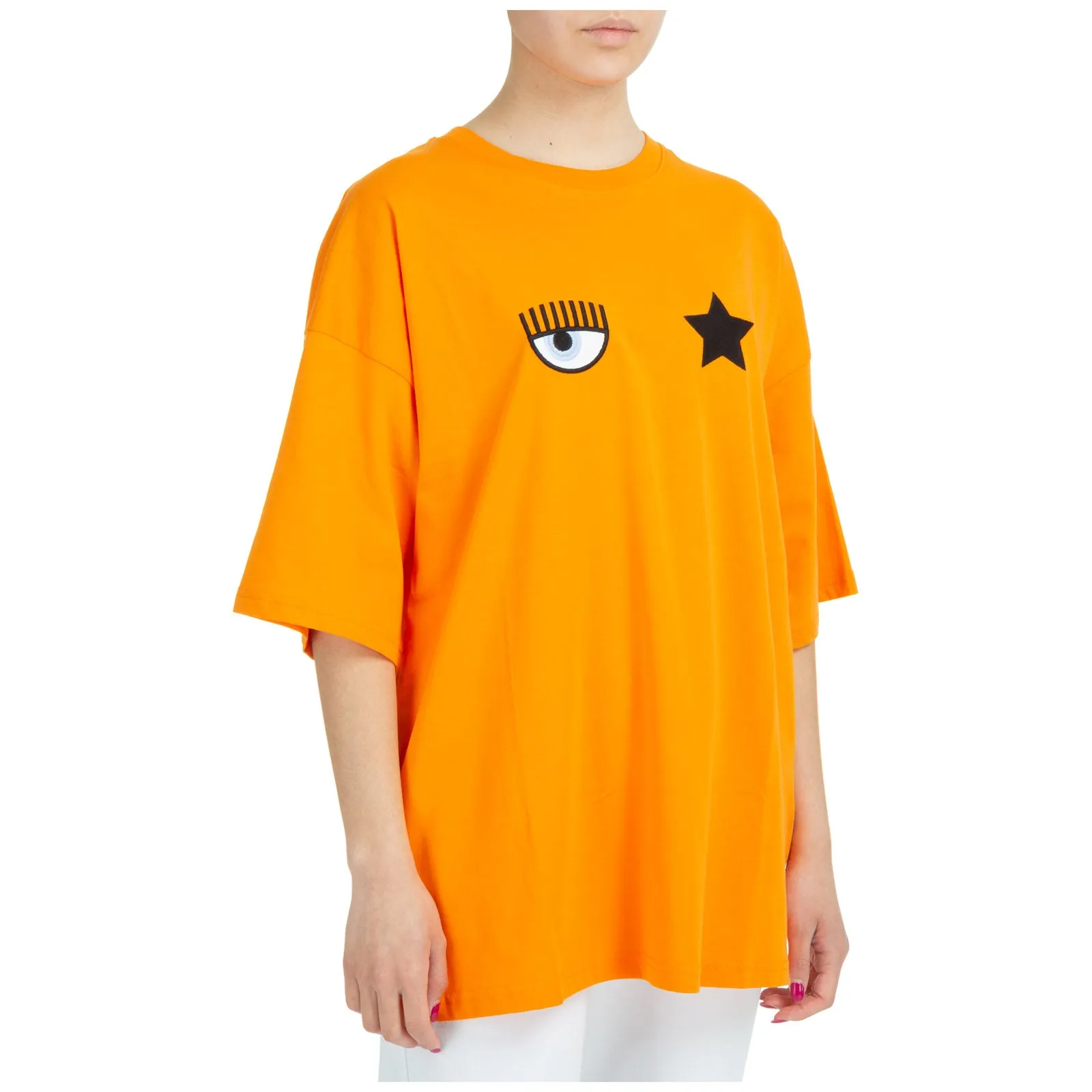 Chiara Ferragni Logo-Printed Crewneck T-Shirt
