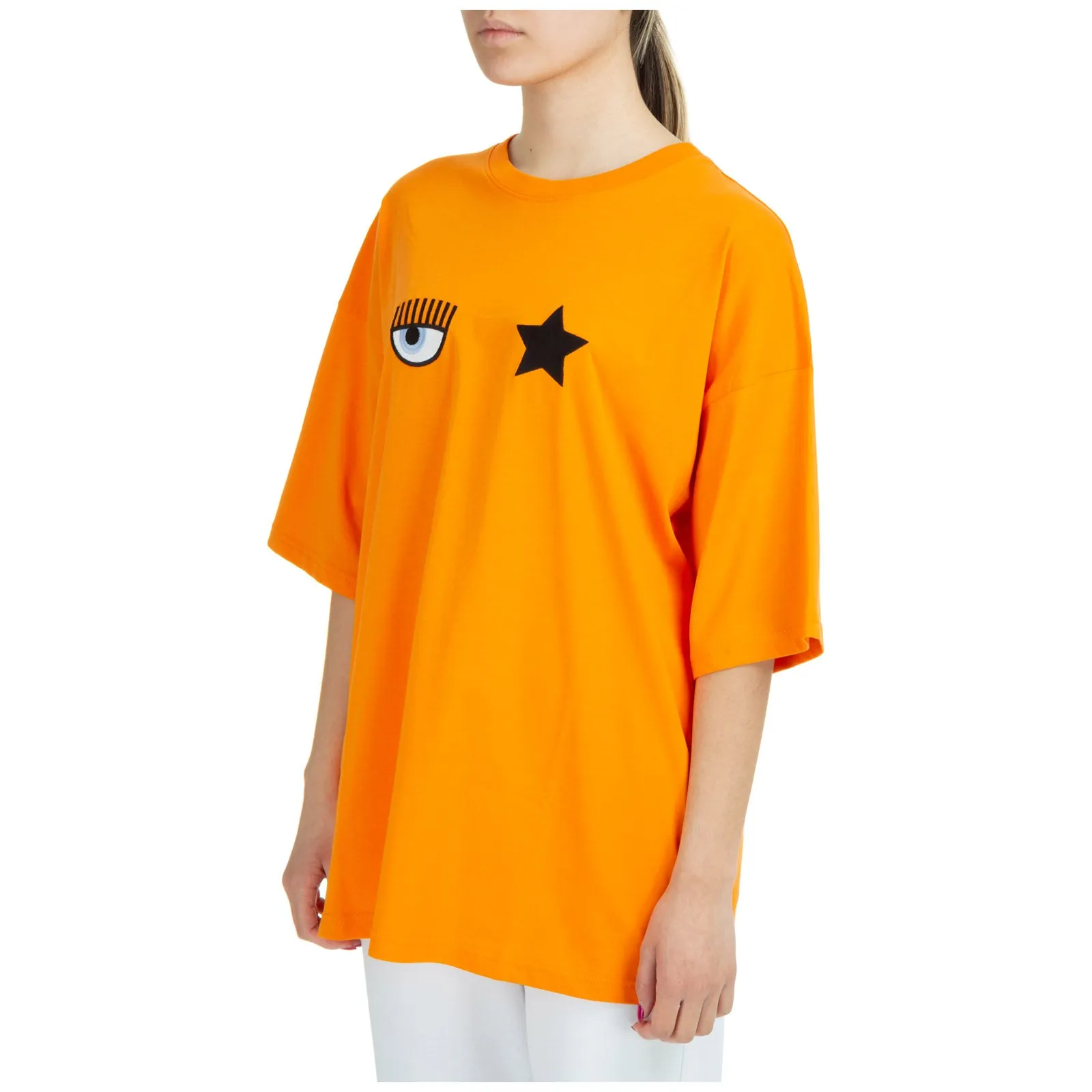 Chiara Ferragni Logo-Printed Crewneck T-Shirt