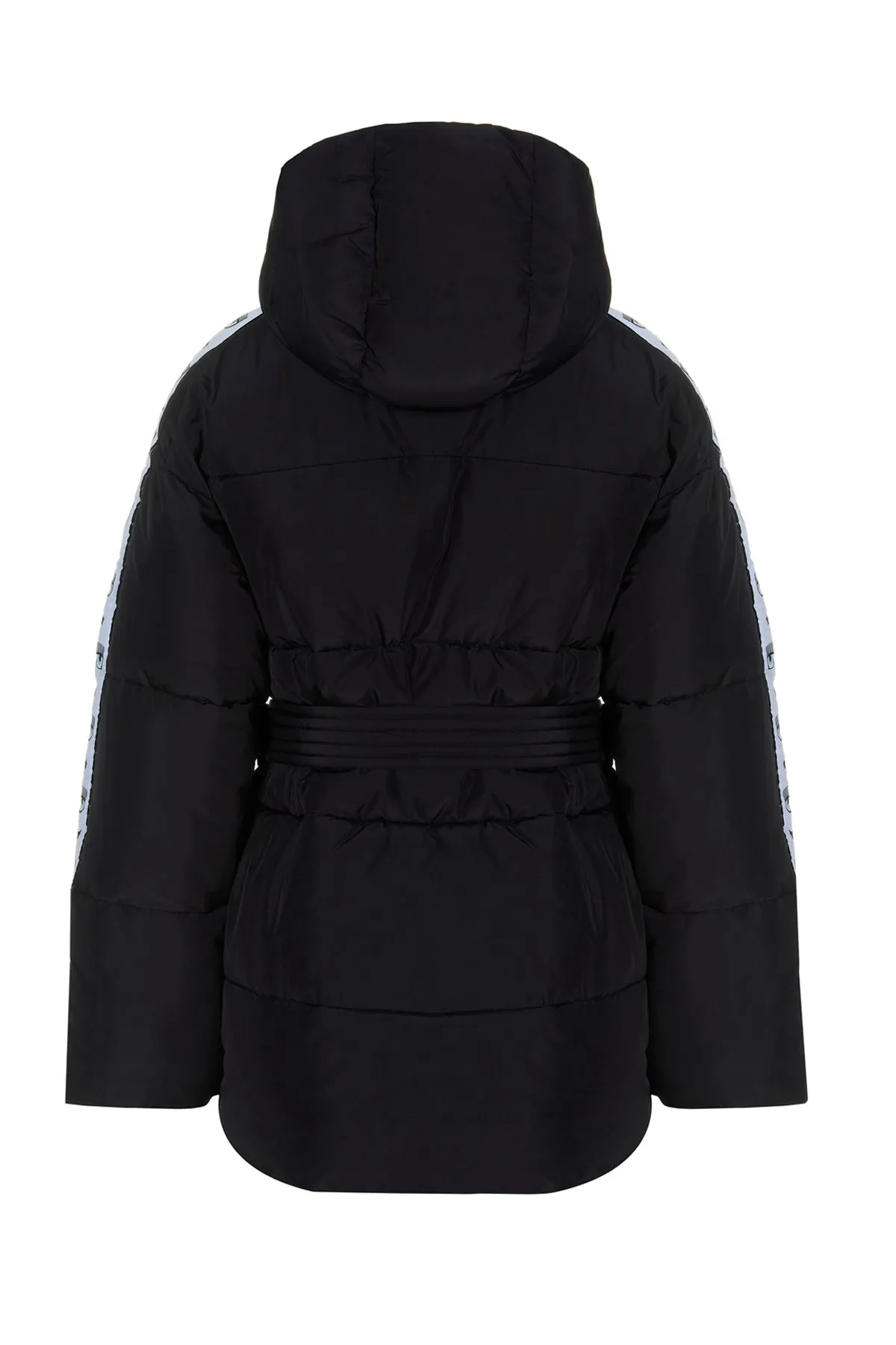 Chiara Ferragni Logo Tape Puffer Jacket