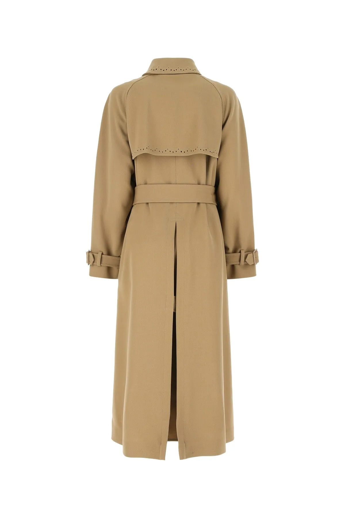 Chlo Long Belted Trench Coat