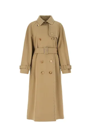 Chlo Long Belted Trench Coat