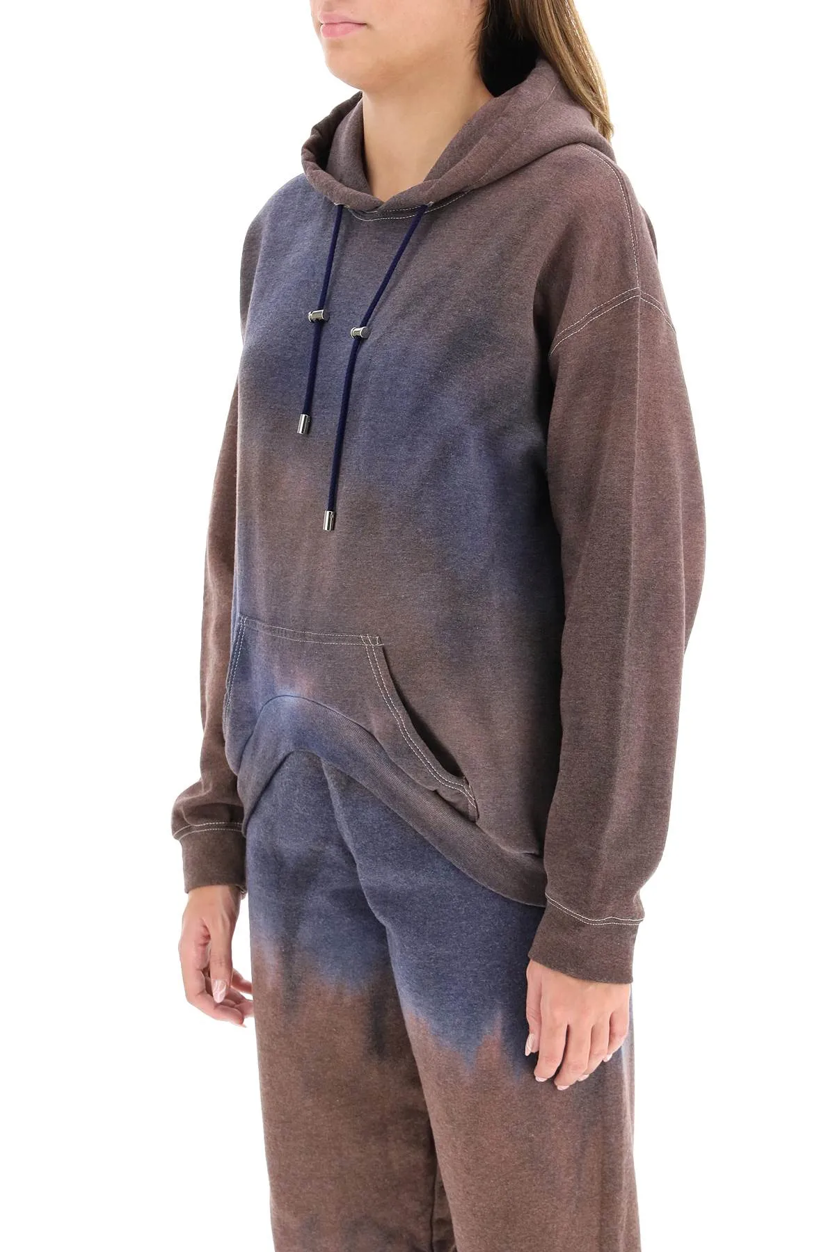 Collina Strada Printed Drawstring Hoodie