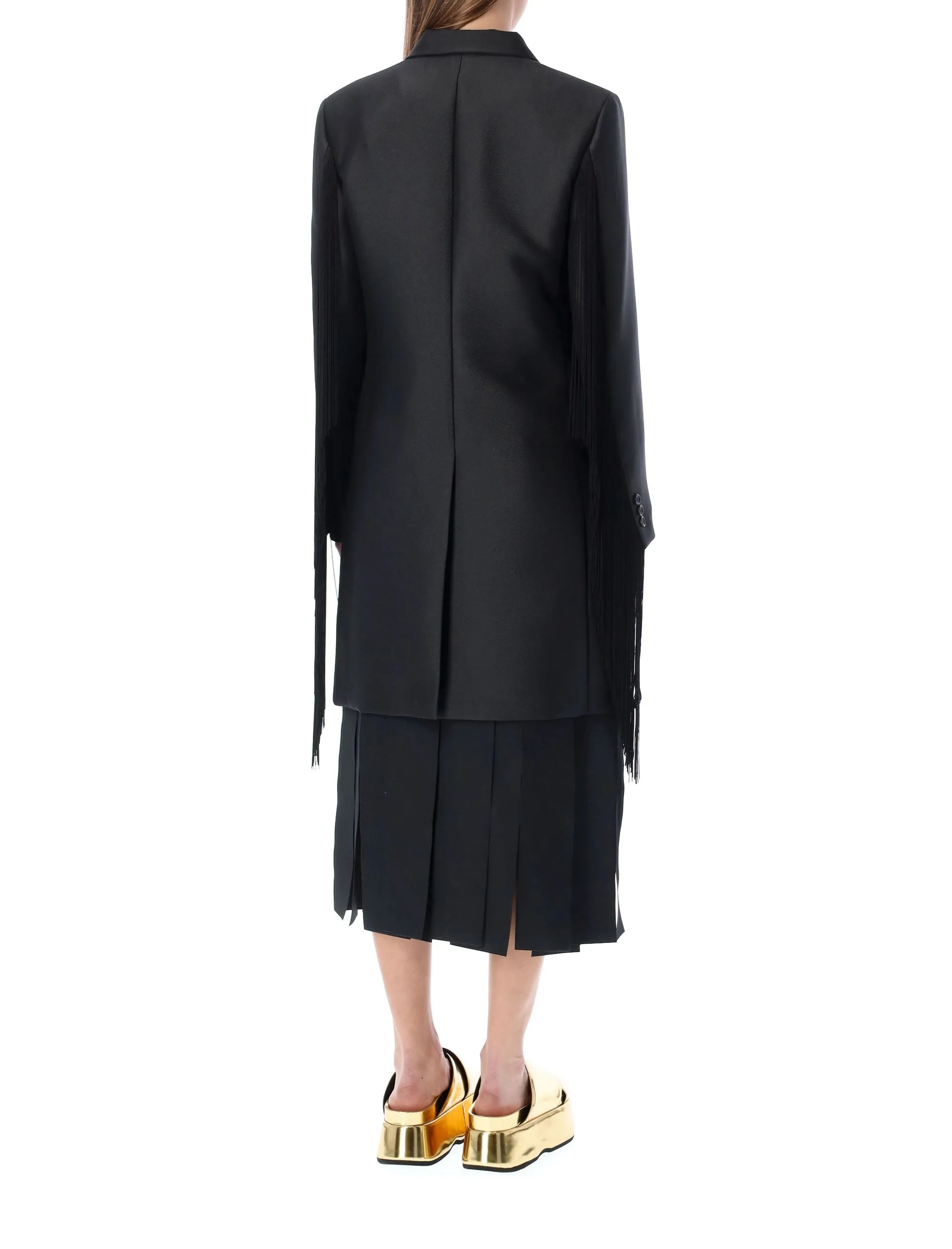 Comme des Garons Comme des Garons Fringed Coat