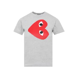 Comme des Garons Play Heart Printed T-Shirt