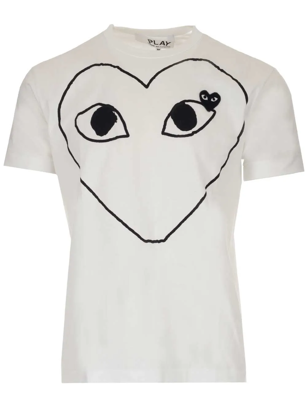 Comme des Garons Play Heart Printed T-Shirt