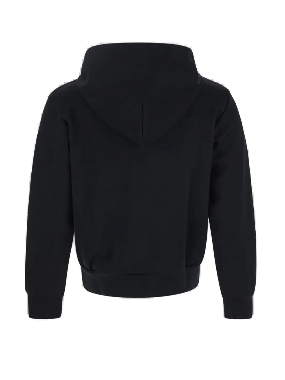 Comme des Garons Play Zip-Up Drawstring Hoodie