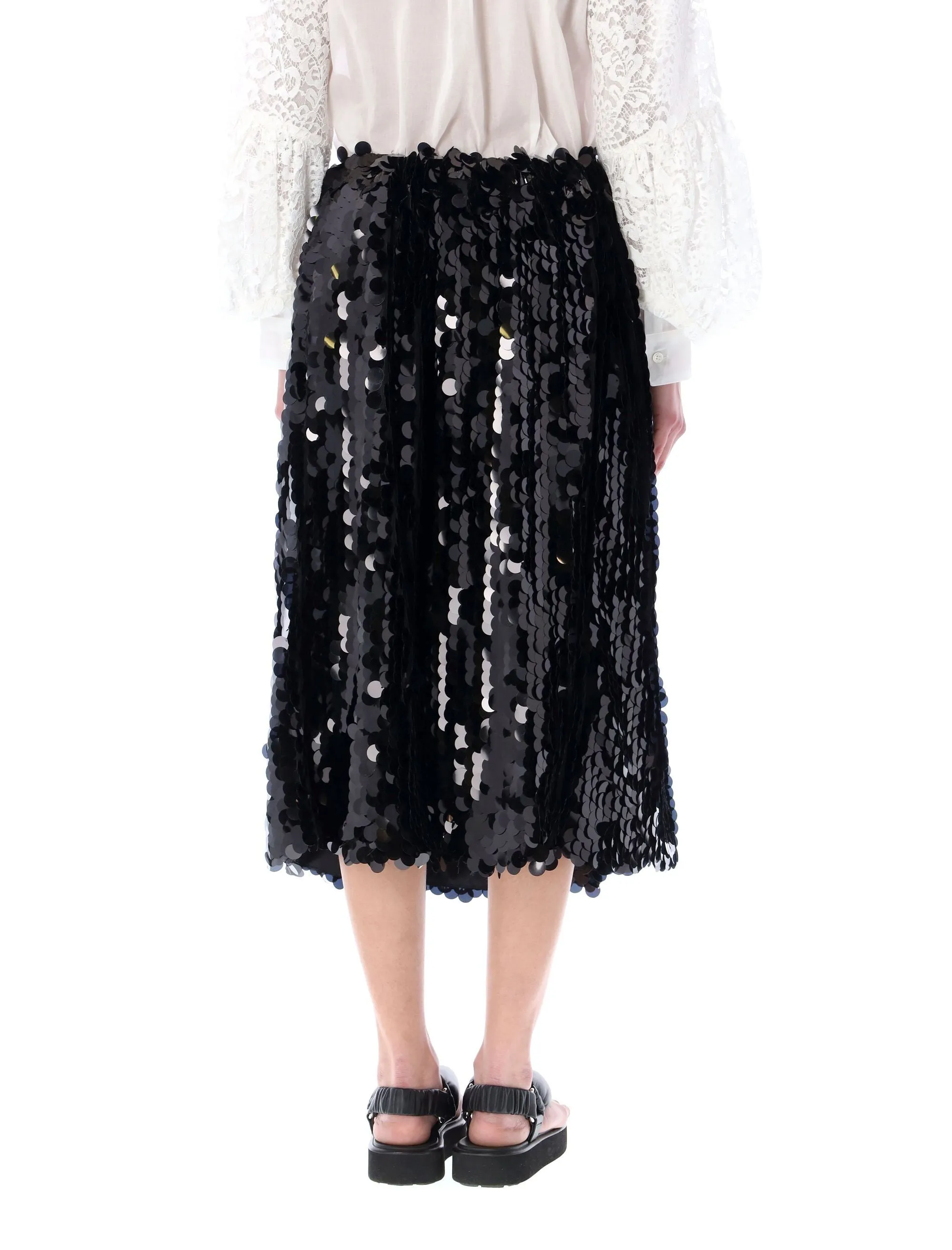 Comme des Garons Sequin Midi Skirt