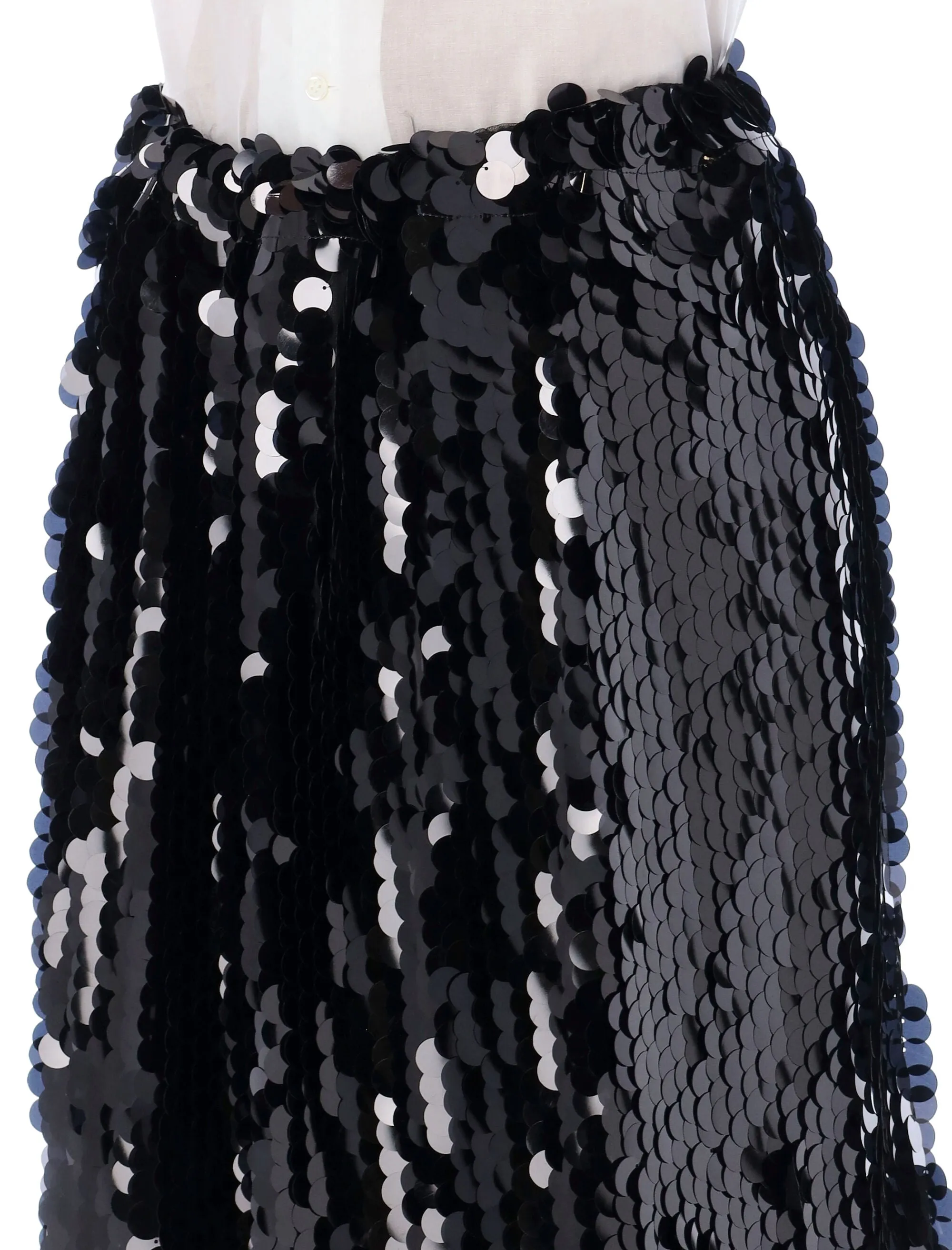 Comme des Garons Sequin Midi Skirt