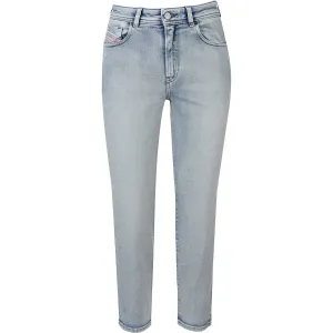 Diesel 2004 Mid-Rise Tapered Jeans