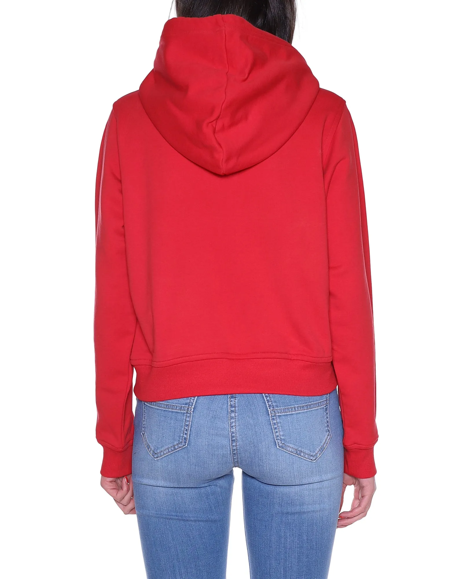 Diesel Logo Detailed Drawstring Long-Sleeved Hoodie