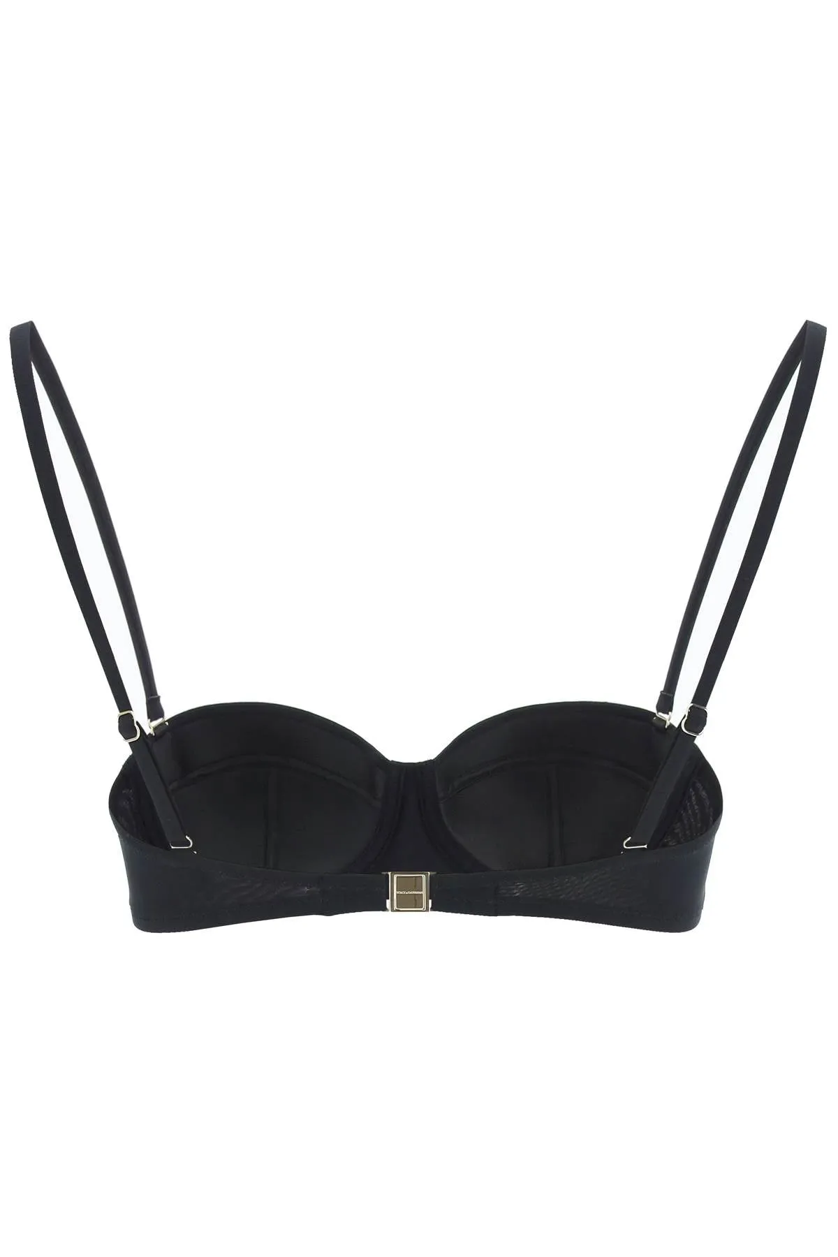 Dolce & Gabbana Balconette Buckled Bikini Top