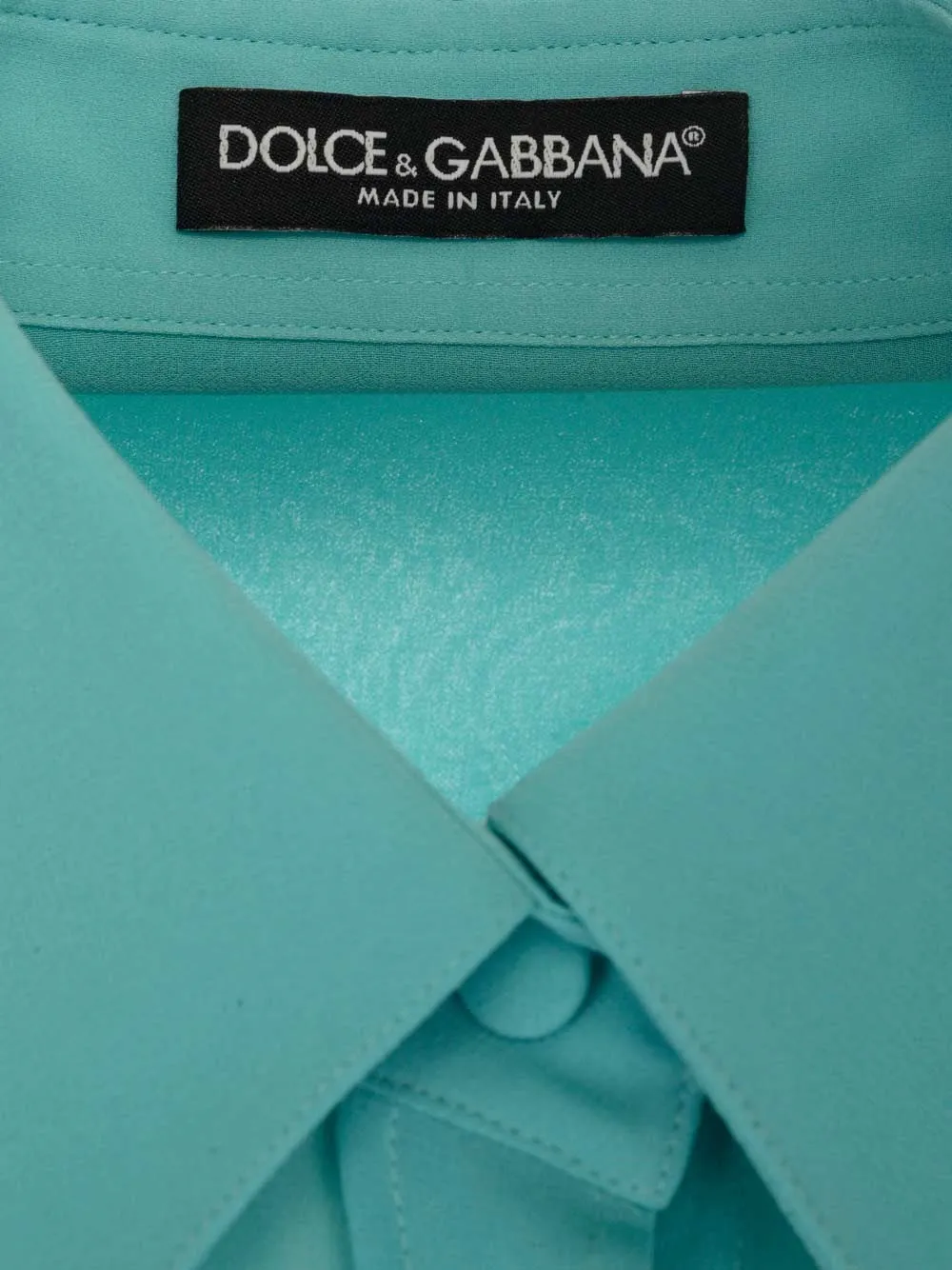 Dolce & Gabbana Colour Block Curved Hem Shirt