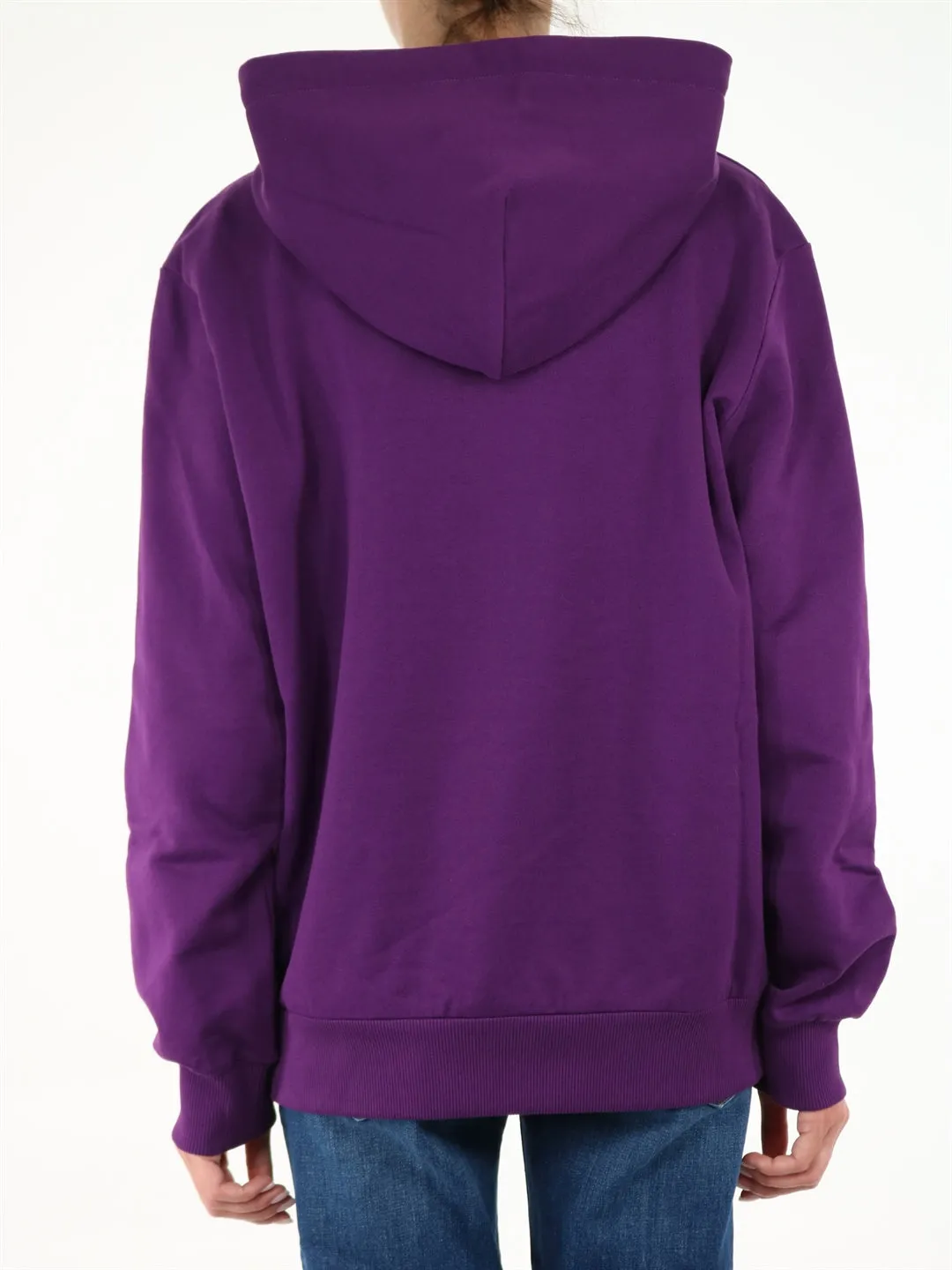 Dolce & Gabbana DG Logo Plaque Drawstring Hoodie