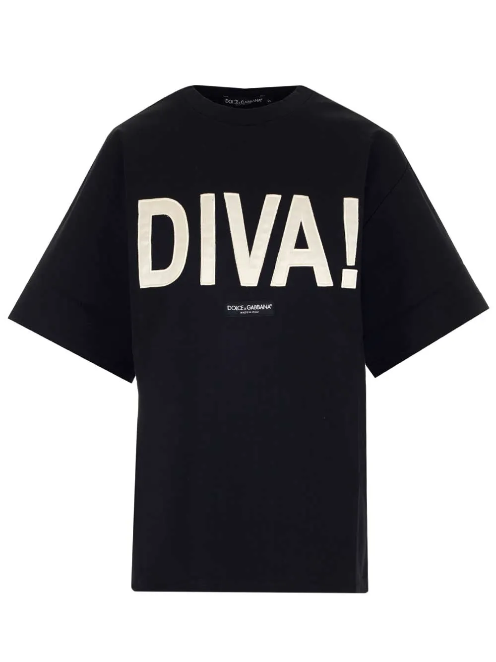 Dolce & Gabbana Diva Patch Jersey T-Shirt