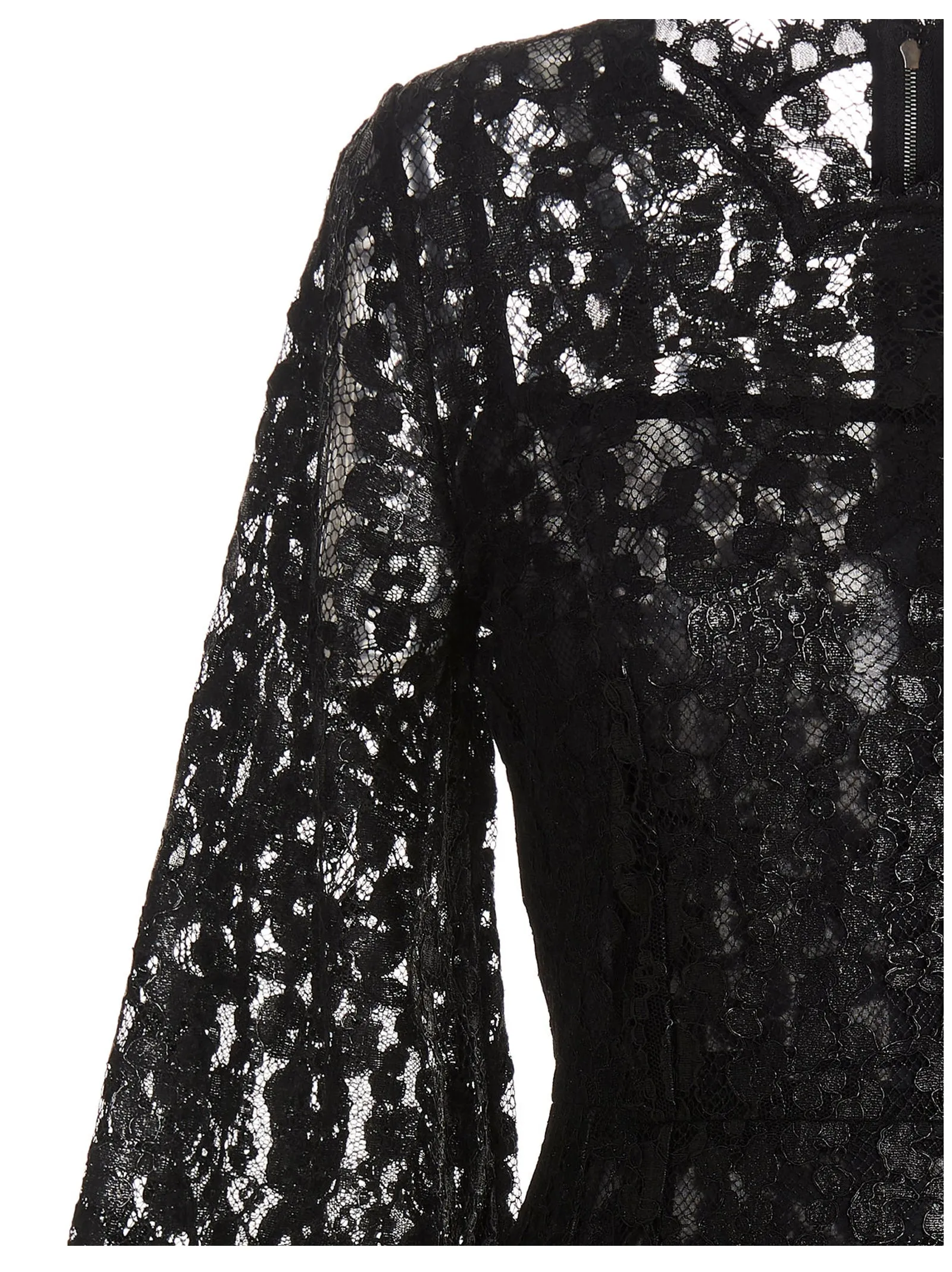 Dolce & Gabbana Floral Lace Mini Dress
